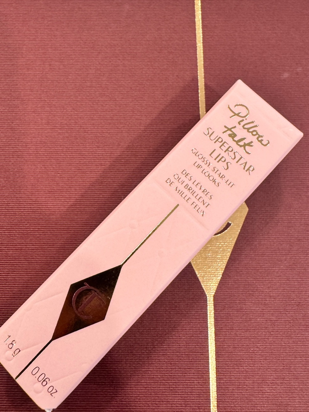 Charlotte Tilbury Pillow Talk Superstar Lips Glossy Star Lip – New in Box